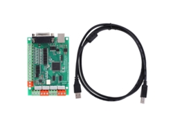 Cartão De Controle De Movimento De 4 Eixos Cnc De 125khz Para Mach3 Com Interface Usb 5.08 Xh2.54