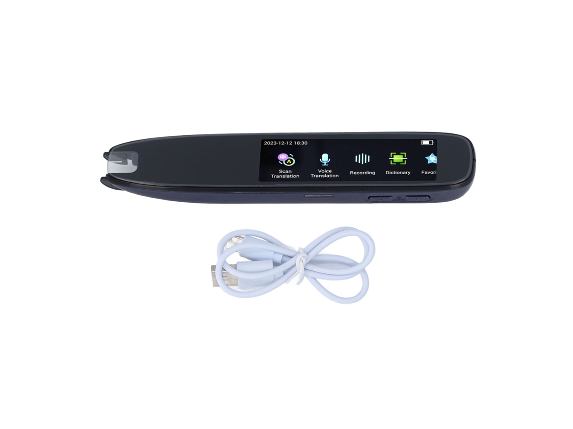 Ats-pluma Traductora Inteligente Escáner Diccionario Electrónico Para Aprendizaje De Inglés Azul