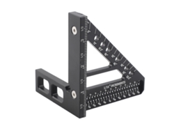 Regla De Calibración Crossline, Vertical Recta, Ángulo De 45°, Para Mediciones De Carpintería, Aluminio.