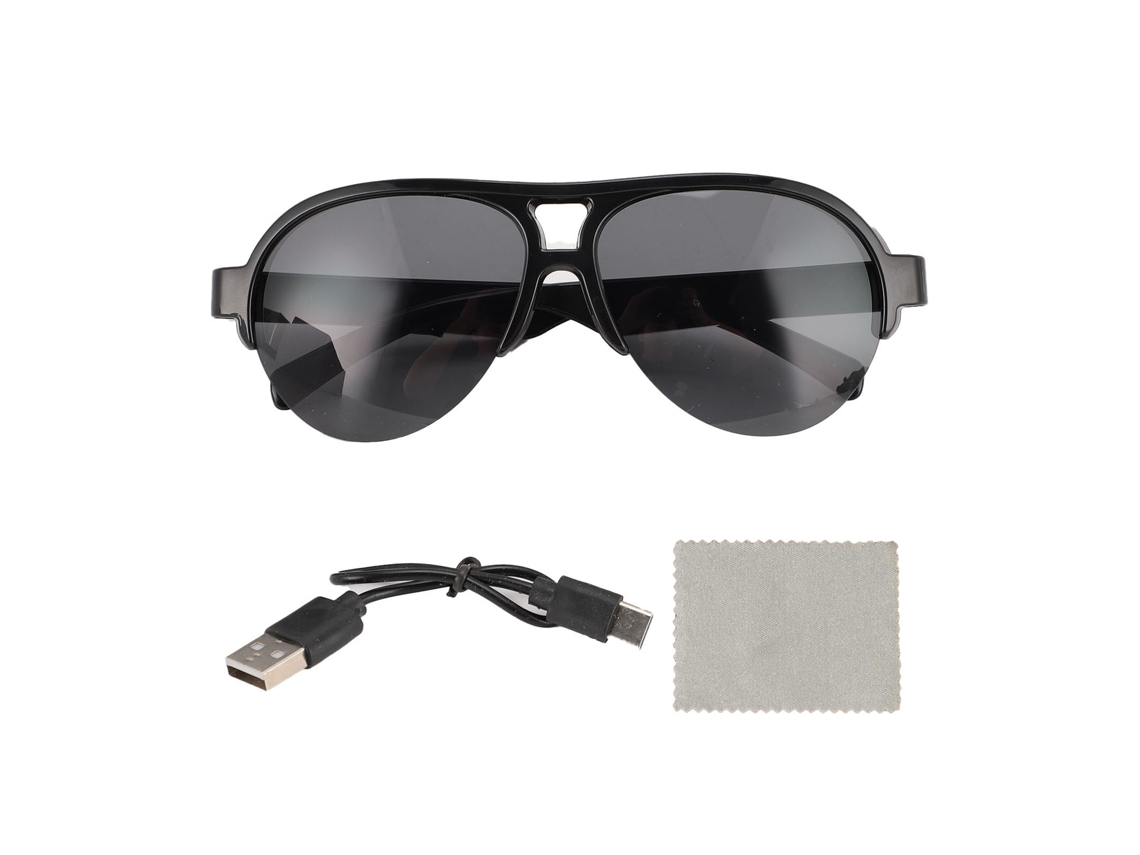 Gafas Inteligentes Con Traductor, 137 Idiomas, Auriculares Bluetooth, Abiertas Para Música Y Llamadas.