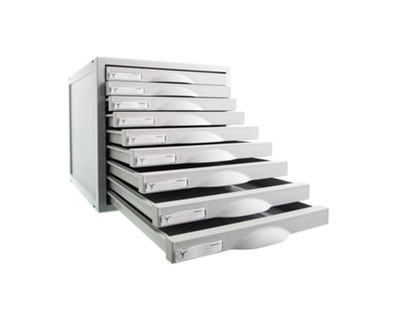 Archivador Modular Archivo 2000 ArchiSystem 9 cajones Gris (35,6 x 31,6 x 20,3 cm)