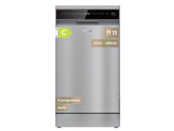 Evvo D4x Slim Lavavajillas 45cm Libre Instalación 11 Cubiertos 8 Programas Clase C