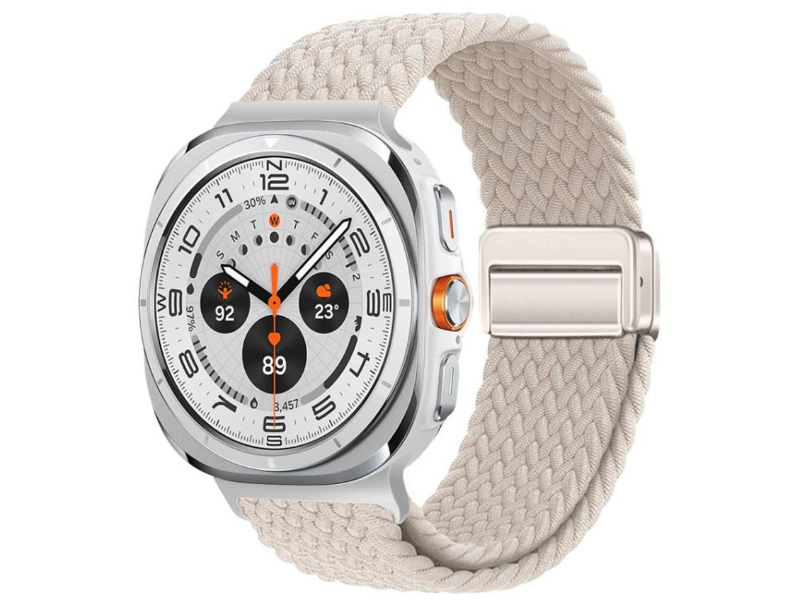 Correa para Samsung Galaxy Watch Ultra - Nylon trenzado con cierre magnético (47 mm)