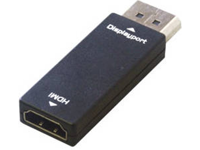 Adaptador HDMI MCL Adapteur DisplatPort / HDMI DisplayPort M HDMI FM Negro