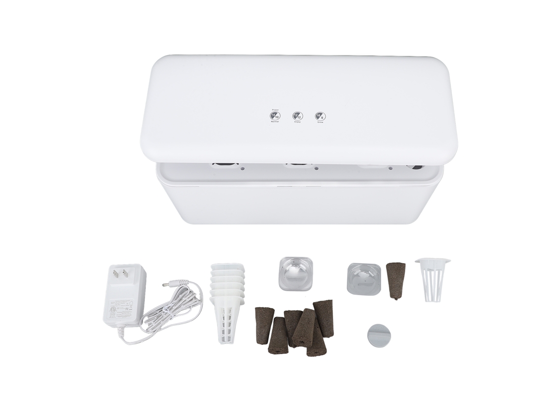 Sistema de cultivo hidropónico con 3 modos de iluminación LED para jardín interior, 100 V-240 V