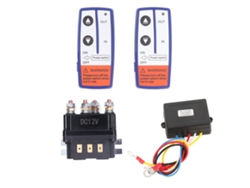 Kit De Relé Para Grúa De 12 V Y 250 A Con Interruptor Contactor De Control Remoto Para Vehículos Industriales, Vehículos Todo Terreno Y Equipos Todoterreno.