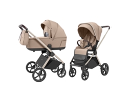 Carrello Ultra Crl 6527 - Cochecito de bebé 2 en 1 (Beige Floral)