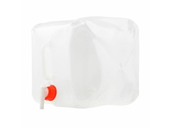 Juego de contenedores de agua blanca 10 L 23 x 23 x 25 cm plegables