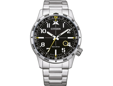 Reloj para Hombre Plata Acero Inoxidable Eco-Drive Sport Bm7550-87E CITIZEN