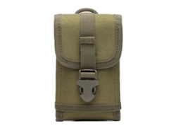 Bolsa militar multifuncional de nailon impermeable para teléfono móvil para deportes al aire libre.
