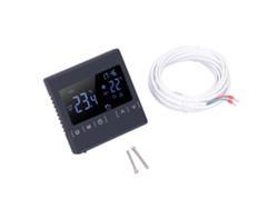 Termostato Inteligente Con Pantalla Táctil Y Doble Control Para Calefacción Eléctrica Por Suelo Radiante De 16 A, Ac85v-240v.