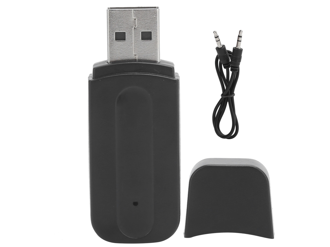 Receptor De Audio Inalámbrico 5.0 Con Adaptador De Altavoz Aux, Compatible Con A2dp, Avrcp, Avdtp, Hfp Y Hsp