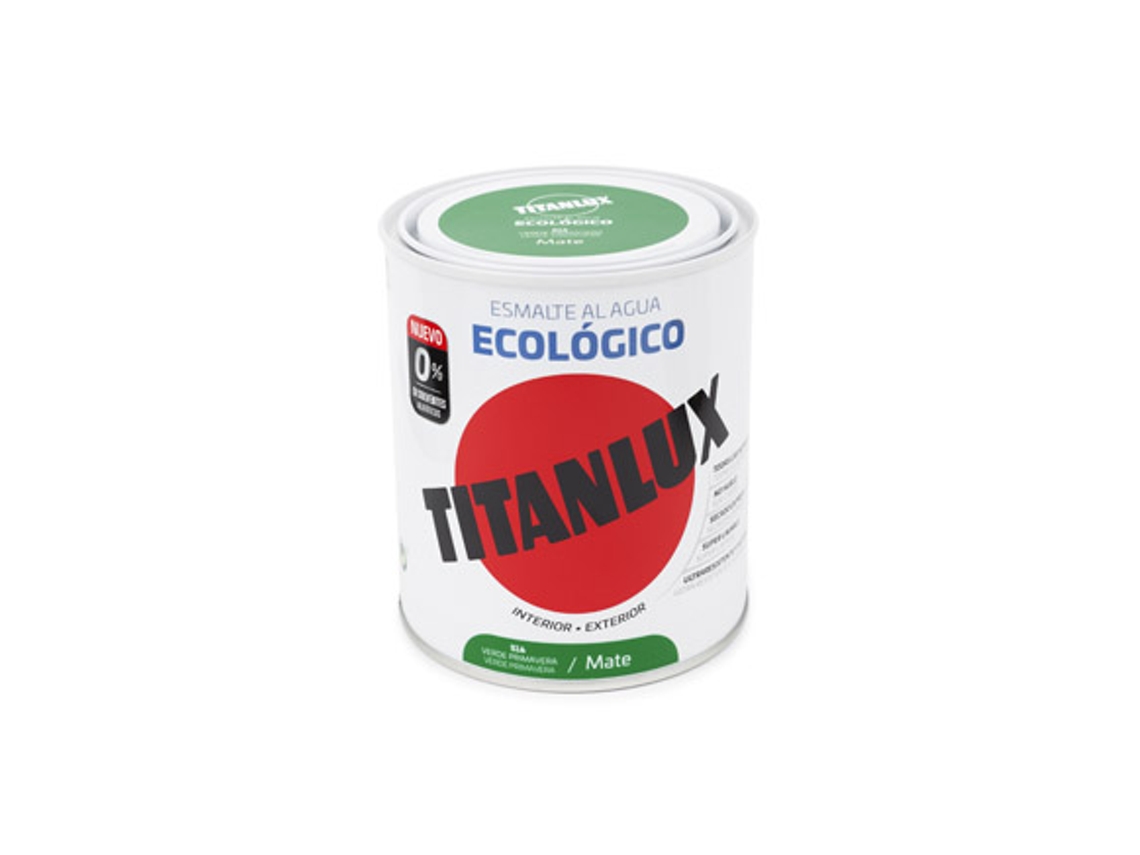 Esmalte Al Agua Ecologico Mate TITANLUX