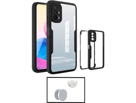 Kit Carcasa Anti-Crash Oppo A94 5G PHONECARE Negro