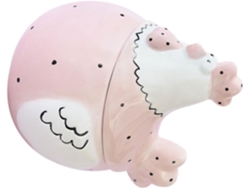 Pequeño Joyero Decorativo De Cerámica Con Forma De Gallina, Organizador De Joyas Multifuncional.