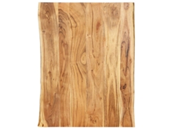Superficie para mesa de cocina VIDAXL Marrón Madera de acacia (80 x 60 x 2.5 cm)