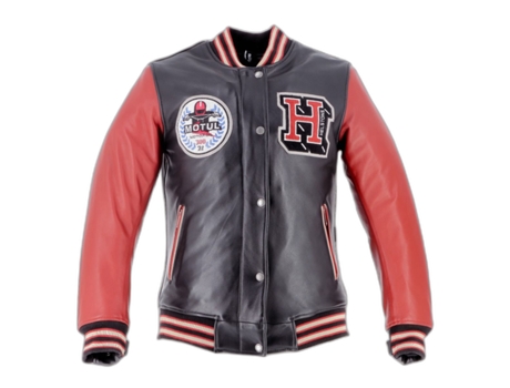 Chaqueta de cuero para moto Student Rag (Motul) HELSTONS