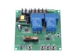Controlador De Motor Ac220v Cw/ccw Módulo De Relé De 2 Canales Con Control Remoto