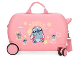Maleta infantil Disney Stitch Youme rosa (31x45x20cm - 28l)