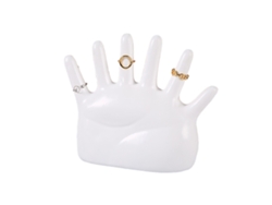 2026 Store-soporte De Mano Para Anillos Y Joyería Exquisito Resistente Al Desvanecimiento Para Pulseras Relojes Blanco