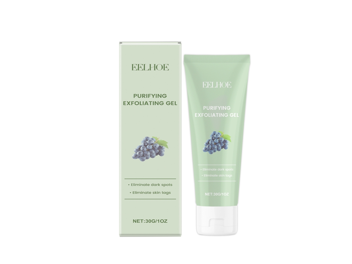 Gel exfoliante purificante para una piel limpia y sana.
