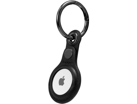 Carcasa Apple SPIGEN Apple Airtag Floral Romance Negro