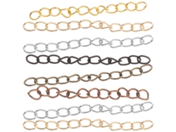 Piezas 300 De Cadenas Extensoras Para Joyería,
