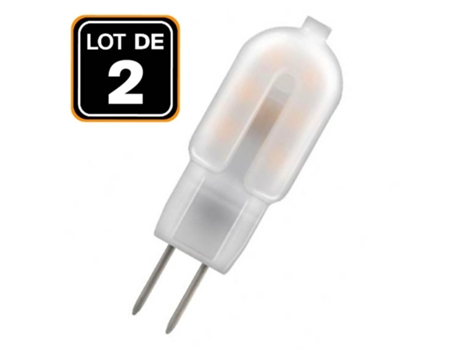 2 Bombillas LED G4 4W 12V Blanco calido 3000K EUROPALAMP