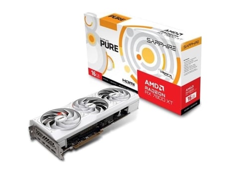Tarjeta Gráfica Pure Amd Radeon™ Rx 7800 Xt Gaming Oc 16Gb Gddr6 Dual Hdmi/Dual Dp SAPPHIRE