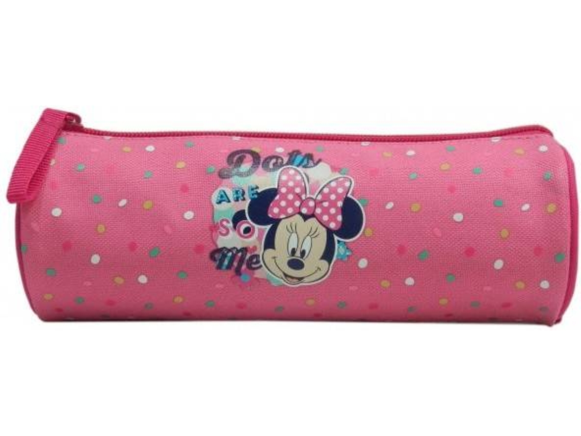 Estuche DISNEY Minnie (Rosa - Poliéster - 22x7x7cm)