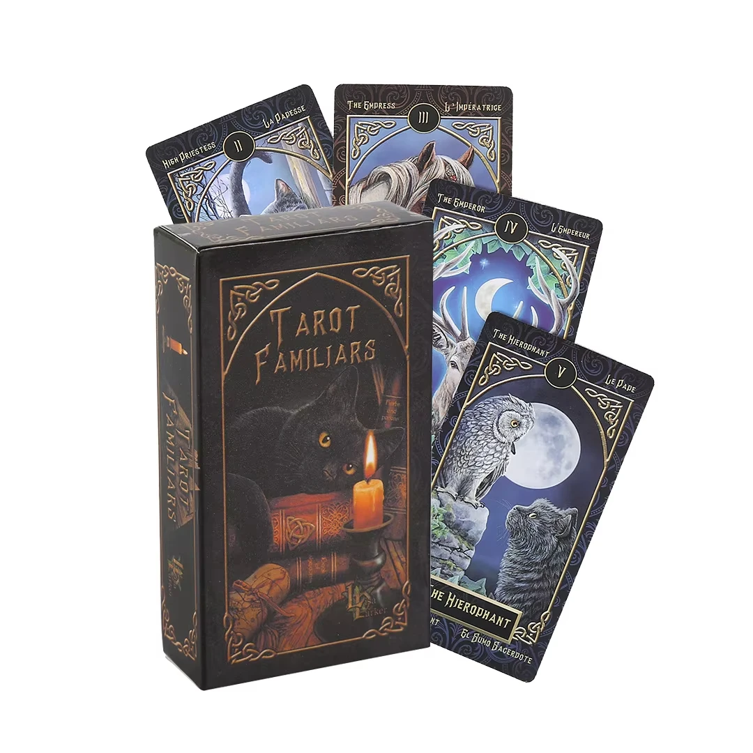 Tarot Dos Animais Místicos (versões Em Inglês, Espanhol, Francês E Alemão) Magia Dos Animais Místicos Adivinhação Destino Javali Selvagem