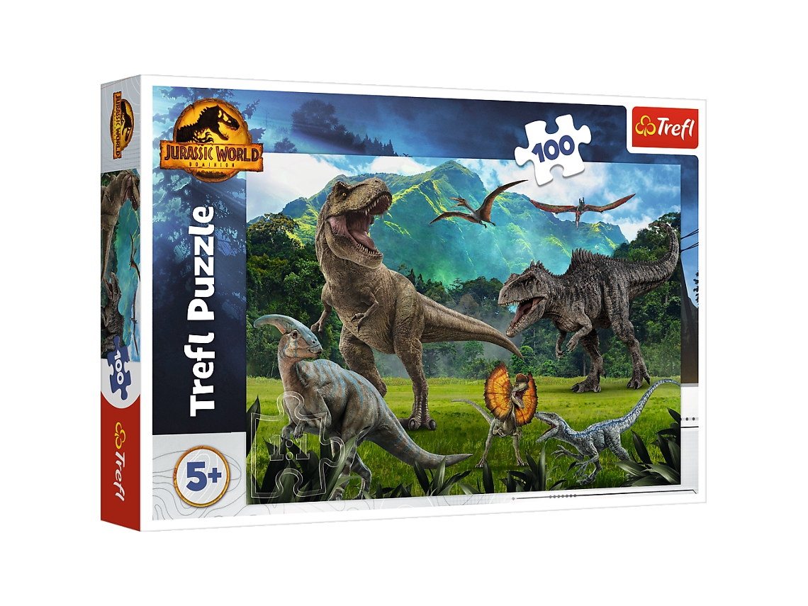 Rompecabezas 100 Parque Jurásico / Universal Jurassic World Trefl 16441 Rompecabezas Trefl