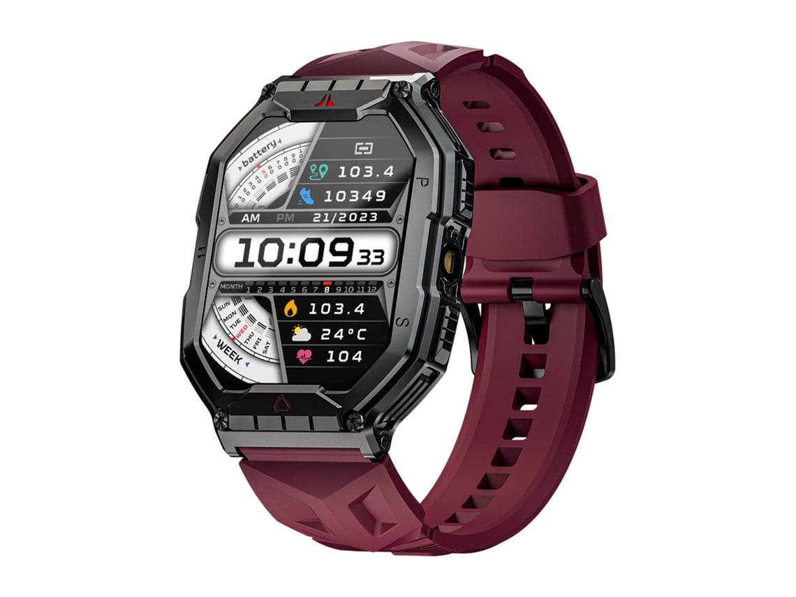 Lokmat Ocean 3 Pro Brazalete Inteligente Reloj Deportivo De 2.1 Pulgadas Reloj Bt Impermeable Para Hombres Y Mujeres Android Ios