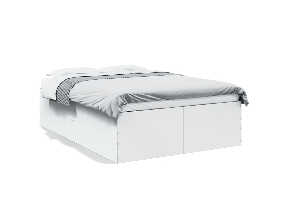 VIDAXL Cama Madera Blanco (120x190cm)
