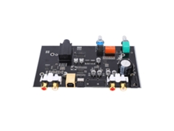 Placa Dac Pcm5100 12v Con Control De Volumen, Decodificador Usb Y Fibra Óptica
