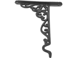 Inoomp 1 Juego De Ganchos Colgantes De Hierro Fundido Para Plantas Con Tuercas Y Tornillos, Soportes De Pared De Metal