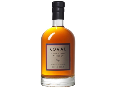 Whisky PEQUEÑOS PRODUCTORES Blended Koval Rye Reserva (0.5 L - 1 unidad)