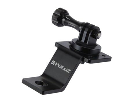 Adaptador de trípode de montaje de soporte fijo de motocicleta de aleación de aluminio PULUZ para Go Pro 5 Session negro