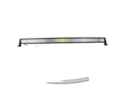 Barra de luz LED, diseño curvo, múltiples opciones de longitud, OEM inalámbrica de 42 pulgadas