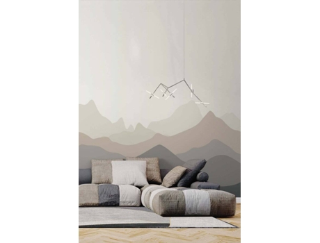 Papel de Pared SOKIOS (220 x 300 - Tejido - Multicolor)