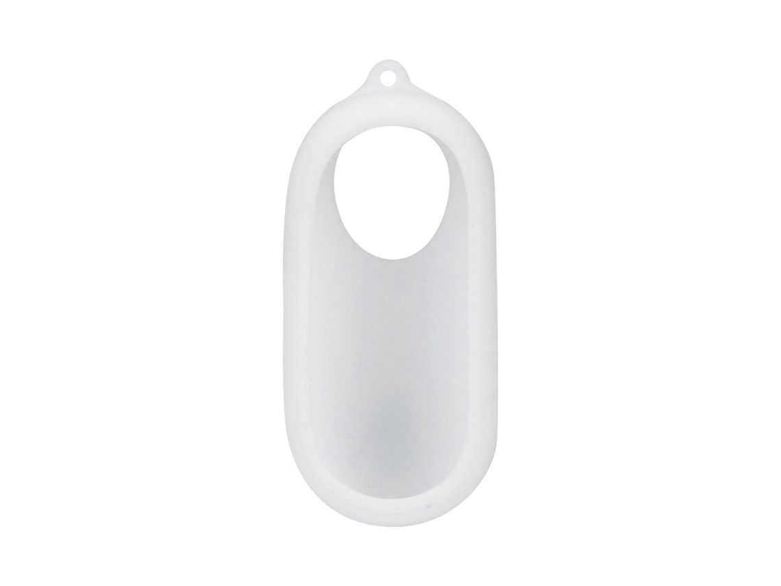 NEVEANCE Funda Protectora Antivibración en Silicona para Cámara Digital Inteligente Insta360 GO Thumb (Blanco)