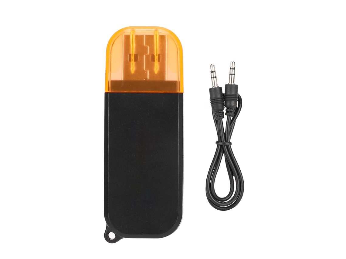 Receptor de audio Bluetooth USB (salida dual de 3,5 mm, accesorio para equipos de comunicación)