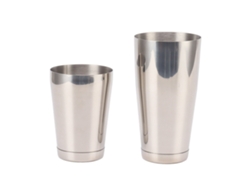 Coctelera De Acero Inoxidable 304, 2 Secciones, Mezclador De Bebidas Para Bar Con Vaso Inferior.