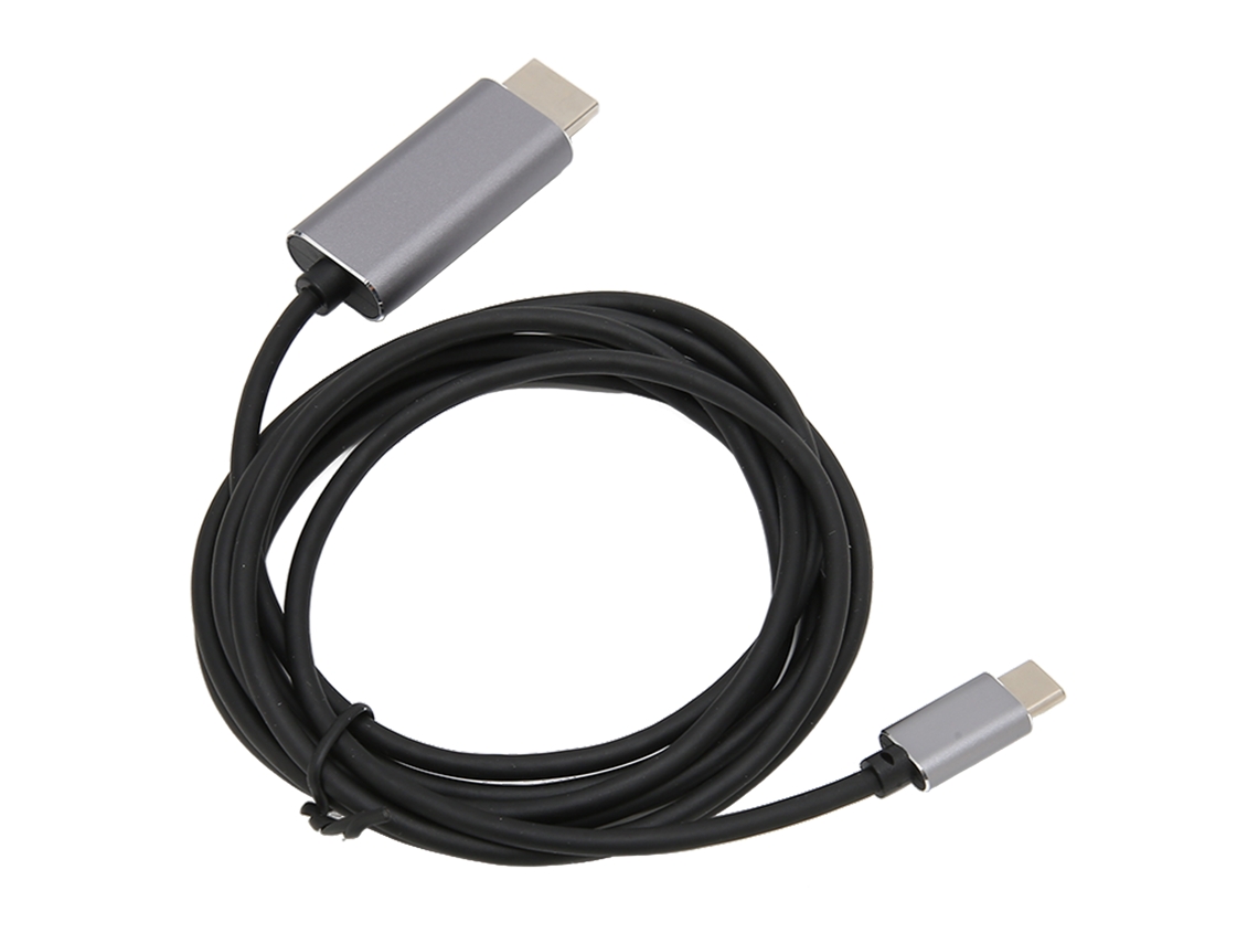 Adaptador De Cable Usb C 3.1 Para Interfaz Multimedia Hd 4k 60hz 1080p 2m/6.6ft Negro