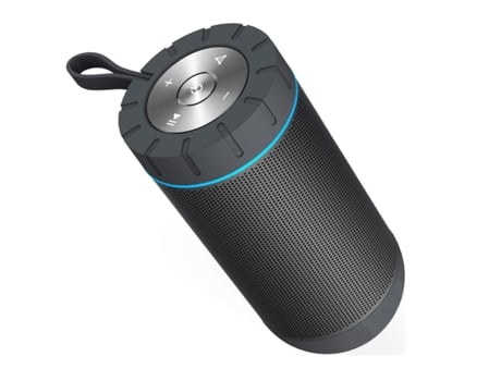 Altavoz Inalámbrico Portátil con 20 Horas de Reproducción de Sonido Superior para Acampar Deportes de Playa Fiesta en la Piscina Ducha Negro BISBIS...