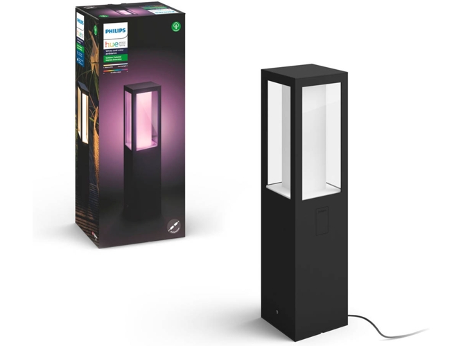 Lámpara Exterior PHILIPS HUE Impress (Luz Blanca y colorida - Cristal - 1,9 kg)