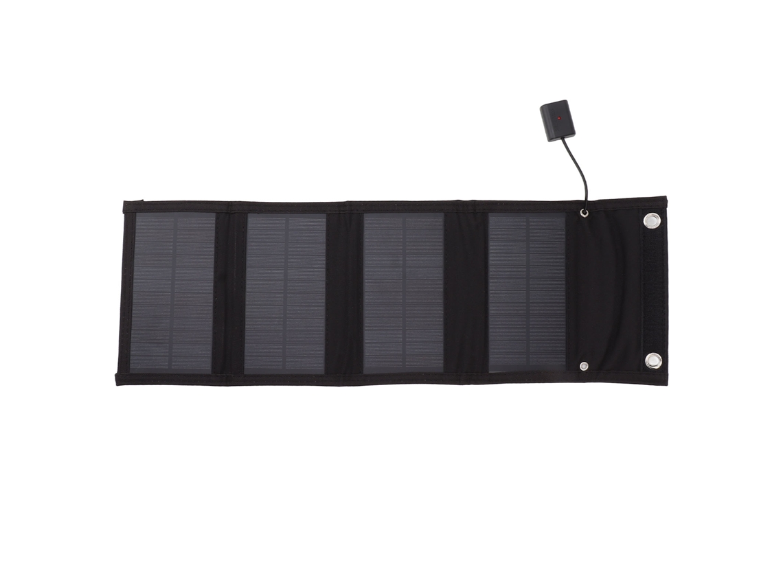 Bolsa portátil para panel solar de 10 W y 5 V, de silicio monocristalino, impermeable, plegable, cargador para emergencias al aire libre y senderismo.