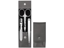 Zwilling Classic Inox Travel Set – Anthracite Leather Case, 3 Pieces