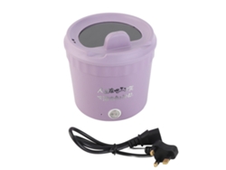 Mini Olla Eléctrica De 450 W Y 1,2 L, Antiadherente, Para Sopas Ramen Y Avena. Enchufe Británico De 220 V.