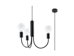 Sollux Sl.0856 Lámpara Piccolo 3 Negro